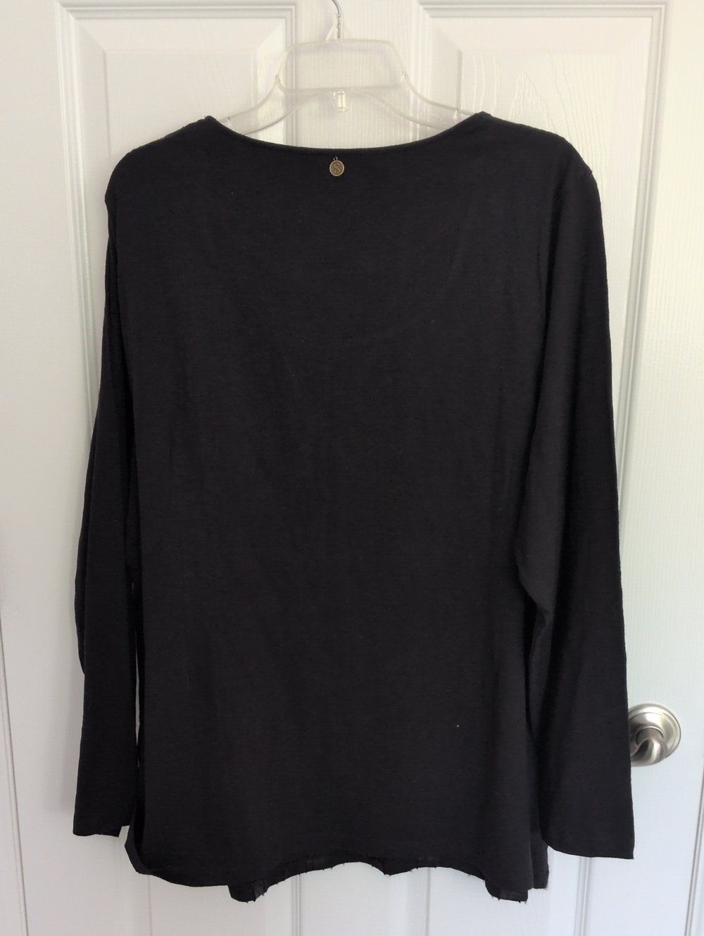 NWOT Soft Surroundings Pacific Waves Black Top - 3X - Picture 7 of 7